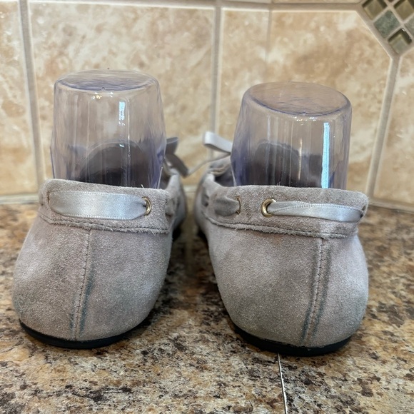 Vionic Alice Gray Suede Loafer Slippers Size 8 - Picture 8 of 14